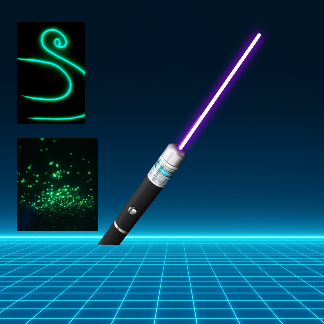 * UV Pointer for glow plaster and wall art
