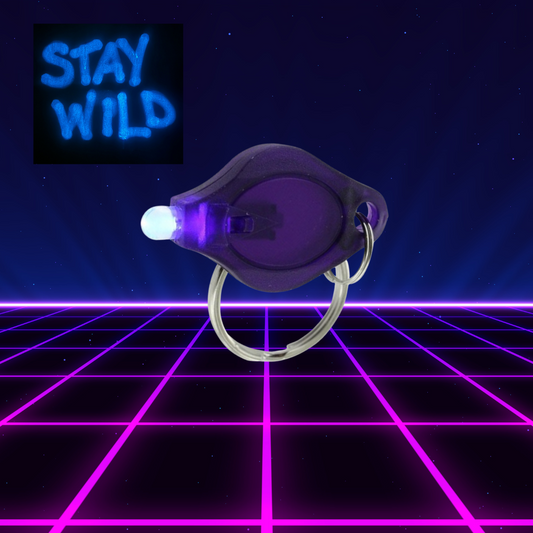 * UV keychain for glow wall and plaster art