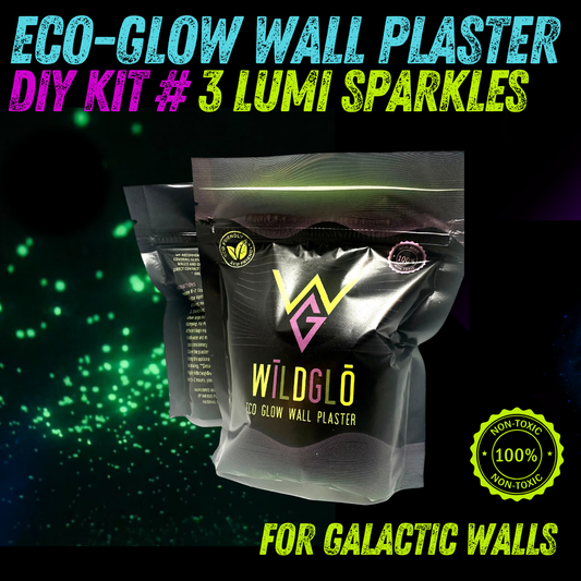 Eco Glow Plaster + Lumi Sparkles & Trowel Kit